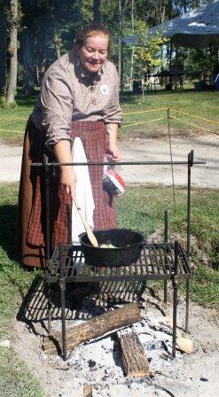 Cooking outside